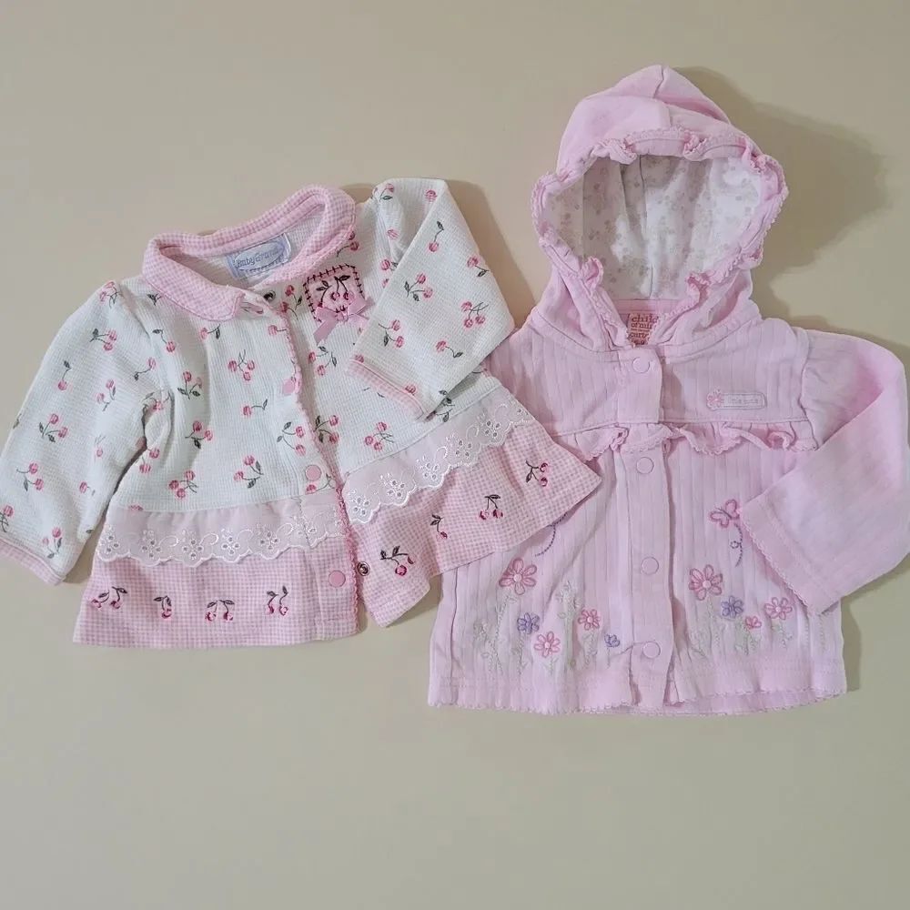 Set of 2 Baby Girls Jackets